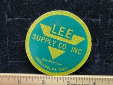 Coal Mine Helmet Sticker Lee Supply Company Inc Charleroi Wv New.#G/B picture