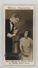 1931 Wills Cinema Stars Series 3 Tobacco Jack Whiting Marian Nixon #12 1md picture