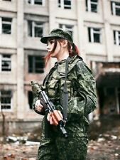 Russian Spetsnaz Officers Wind & Moisture Proof Sklon-O Suit + Cap Digital Flora picture