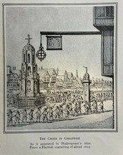 1909 England The Mermaid Club Sir Walter Raleigh Ben Johnson picture