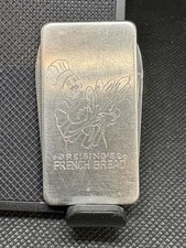 Vintage Reising's French Bread advertising New Orleans LA folding knife, file picture