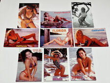 Postcard Lot of 9 Pinup Risque Bikini Girl Bathing Beauty Gorgeous Postcard #430 picture