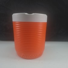 VINTAGE Gatorade Powder Container & Lid - Orange & White picture