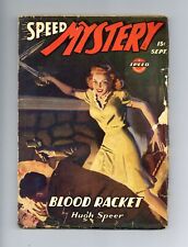 Speed Mystery Pulp Sep 1944 Vol. 2 #6 VG picture