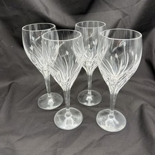 Noritake Moondust Crystal Wine Glasses – Set of 4 –  8.5 in - Discontinued picture