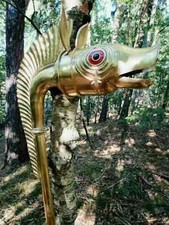 Carnyx of Tintignac Medieval deskford Trumpet Celtic War Horn 03 picture
