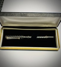 Antique 1920’s National Security Fountain Pen BCHR 14K Gold Flex Nib, England picture