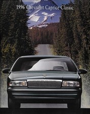 1996 CHEVROLET CAPRICE CLASSIC sales brochure catalog 96 Chevy picture