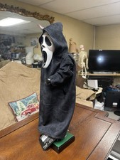 Ghost Face - Bloody Knife Nutcracker 13in Collectible BNIB Spirit Halloween picture