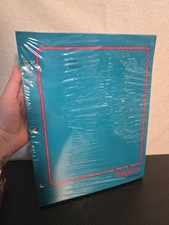 Mead Trapper Keeper Portfolio 12 Vintage Red Green Blue New Orig Packaging picture