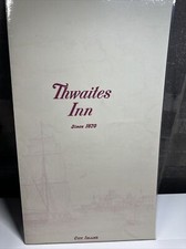 Vintage 1980s Thwaites Inn Restaurant Menu City Island New York City NY picture