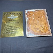 WW2 WWII US Army Air Force USAAF High Flight John Gillespie Magee Jr Wall Plaque picture