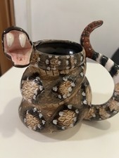 American Legacy Coiled Diamondback Rattlesnake Mug Craig Ferguson Coffee Cup picture