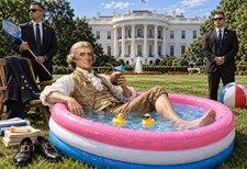 Thomas Jefferson Presidential Pool Party 13