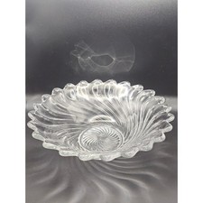 Vintage Fostoria Colony-Swirl Serving Bowl 11 inches picture
