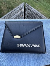 Vintage Pan Am Airlines Travel Playing Card Set Case Sealed & Open Decks picture