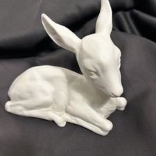 Vintage Antique Porcelain Figurine Fawn Schaubach Kunst Germany picture
