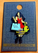 SEMINOLE HARD ROCK TAMPA HOTEL & CASINO 2018 GIRL SHOPPING RETAIL LE 200 PIN picture