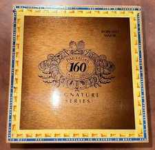 Super Rare Partagas 160 Empty Cigar Box Signature Series Robusto Major picture