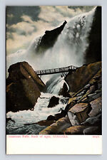AC BOSSELMAN American Falls Rock of Ages Bridge Niagara Falls NY Postcard picture
