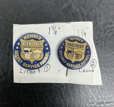 Vtg 1938 Dick Tracy Secret Service Patrol Lot of 2 US & Canada Variations picture