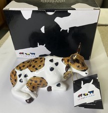Vintage Cow Parade Cookies N’ Cream #7305 Westland Giftware 2003 New In Box picture