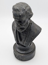 Antique Giuseppe Verdi Plaster Bust Statue Opera Composer Figurine picture