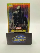 2934 Topps Chrome Marvel Taskmaster 38/50 True Gold 🔥🔥🔥 picture
