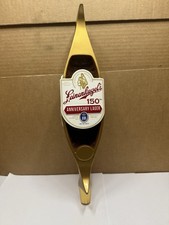 Leinenkugel’s 150th Anniversary Lager – Gold Canoe Tap Handle Brand New With Box picture