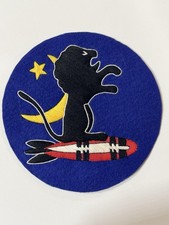 WWII USAAF 10th Bombardment Squadron Reproduction 5” Embroidered Military Patch picture