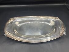 VTG  DAFFODIL  1847 ROGERS  I S- 9919  SILVER PLATE  SERVING  TRAY  BEAUTIFUL picture