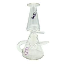 Helix Titan Series Hyperion Premium Glass Water Pipe Purple Logo picture