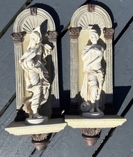 Design Toscano The Water Nymphs wall plaques - Set of 2 Resin plaques- 17 3/4” picture