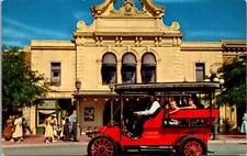 Disneyland Transportation Co Horseless Carriage on Main Street and Opera House picture