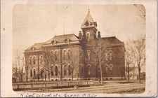 PC7047 OH Ohio De Graff DeGraff High School Logan County Postcard RPPC picture