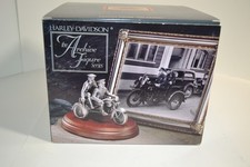 NEW 1996 Harley-Davidson Archive Series HEAVY Pewter Figurine ON PATROL /1500 picture