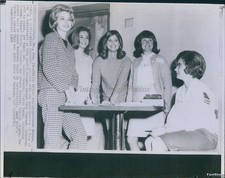 1957 Cartersville Georgia Junior Miss Pageant Wirephoto Vintage 6x8 picture