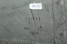 Choice Original 1954 Dated British Army Green Cotton Undershorts, Well Stamped  picture