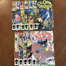 CLOAK AND DAGGER #1 - 11 Complete Run Lot (11) Marvel 1985 picture