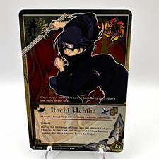 Vintage Naruto Card Game Itachi Uchiha #453 foil rare LP picture