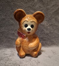 Vintage Royal Copley Teddy Bear Planter Vase 6