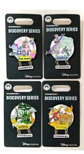 Walt Disney World Starbucks Discovery Series 4 Parks Pin Set Epcot Magic 2024  picture