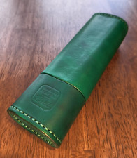 Heirloom Cigar Case | Full Grain Leather | Spanish Cedar Lined | Handcrafted USA picture