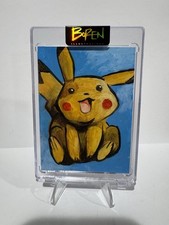 Pokémon Pikachu ACEO Sketch Card 1/1 Artist Signed by John Boren picture
