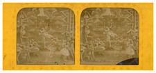le Diable à l'Opéra, ca.1860, stereo day/night (French tissue) vintage print picture