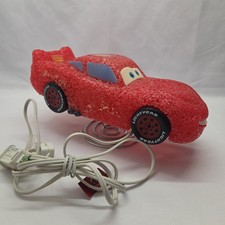 Disney Pixar Cars Lightning McQueen Night Light Table Lamp Sponge - Not Working picture