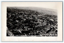 Fort William Ontario Canada Postcard View of City c1910 Vintage RPPC Photo picture
