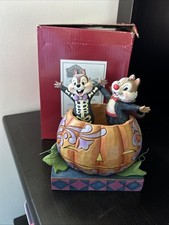 Disney Jim Shore CHIP DALE Halloween Tiny Tricksters Figurine 4057947  NIB picture