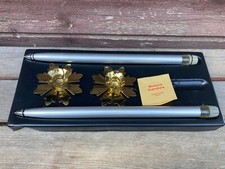 VTG RONSON BUTANE CANDLES & HOLDERS ORIG BOX VARAFLAME picture