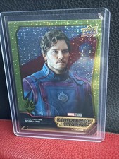 2024 UD Marvel Guardians Galaxy Vol 3 YELLOW 84/99  Chris Pratt As Star Lord picture